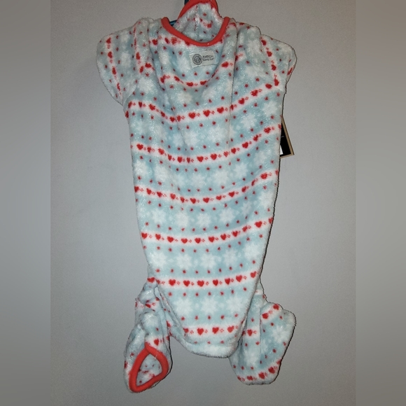 🆕️ American Kennel Club Fleece Heart Print Dog PJs Pajamas Outfit Size Large 🐶 - Picture 5 of 5